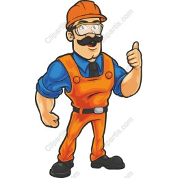 Cheerful Construction Worker