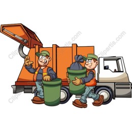Cheery Waste Management Workers