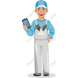 Cheerful Construction Worker