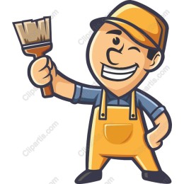 Cheerful Painter