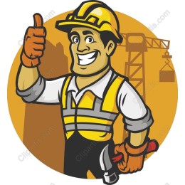 Cheerful Construction Worker