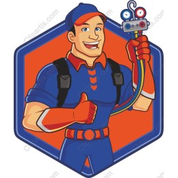Professional HVAC Technician