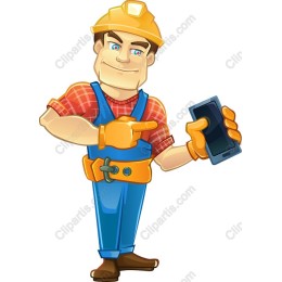 Cheerful Construction Worker