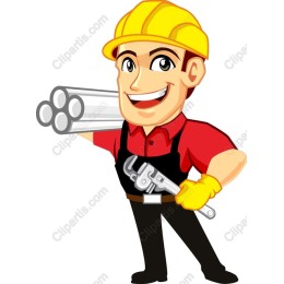 Cartoon Plumber