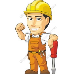 Cheerful Construction Worker