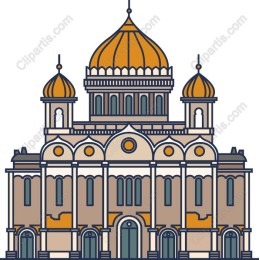 Exquisite Golden Dome Temple