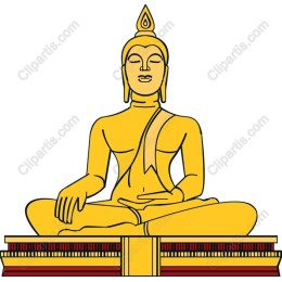 Serene Buddha Sitting