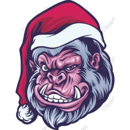 Grinning Gorilla Santa