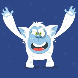 Playful Yeti