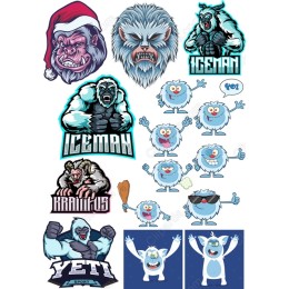 Yeti and Ice Creature Set