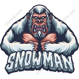 Fierce Snowman Yeti