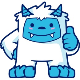 Playful Friendly Yeti