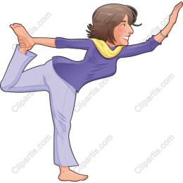 Dynamic Yoga Woman