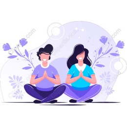 Peaceful Vibes - Meditative Couple