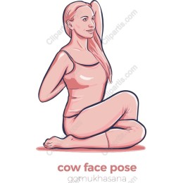 Cow Face Pose (Gomukhasana)