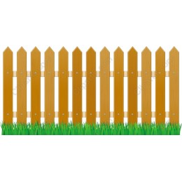 Charming Wooden Fence