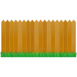 Wooden Picket Fence