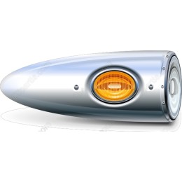 Sleek Modern Car Headlight