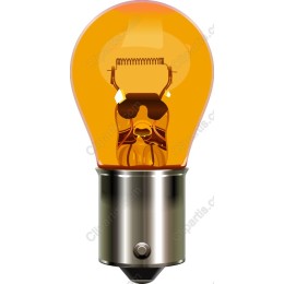 Stylish Orange Light Bulb