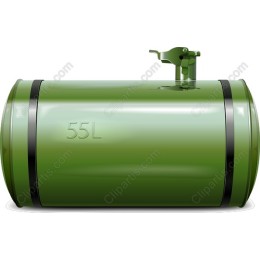 Green 55L Fuel Tank