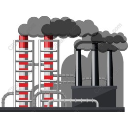Industrial Factory Smokestack