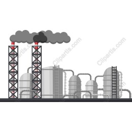 Modern Oil Refinery