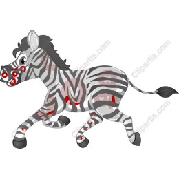 Cartoon Zebra