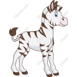 Cartoon Zebra