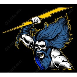 Thunderous Skeleton Deity
