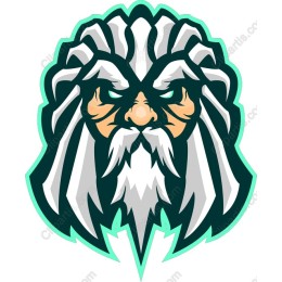Fierce Lion Head