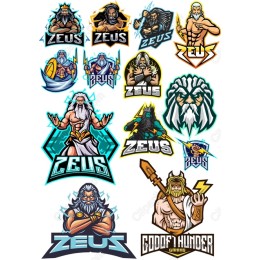 Zeus Bundle - Cliparts