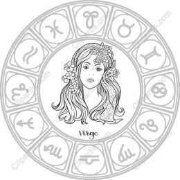 Virgo Zodiac Art