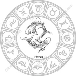 Pisces Zodiac - Koi Fish