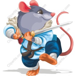Charming Mouse Warrior