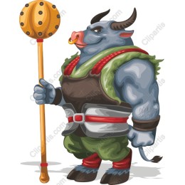Mystical Bull Warrior