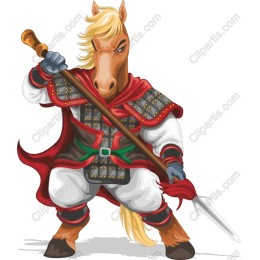 Majestic Horse Warrior