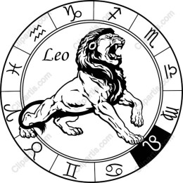 Leo Zodiac - Majestic Lion