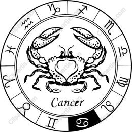 Zodiac Cancer - Astrological Crab