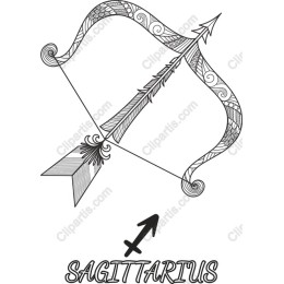 Sagittarius Bow and Arrow