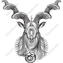 Majestic Goat Head