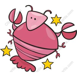 Playful Pink Crab