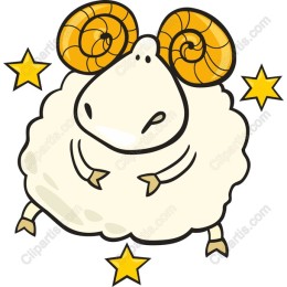 Whimsical Cartoon Sheep with Stars