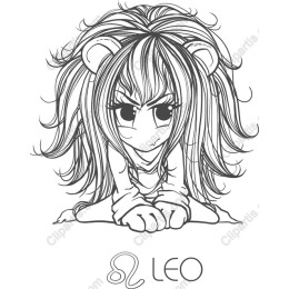 Leo Character - Whimsical Lion