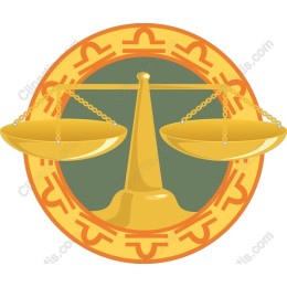 Golden Scales of Justice