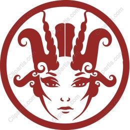 Mystical Horned Figure