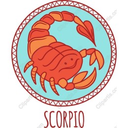 Vibrant Scorpio Zodiac