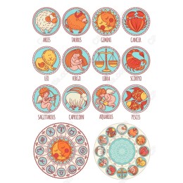 Astrology Set: Enchanting Zodiac