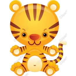 Cute Cartoon Tiger