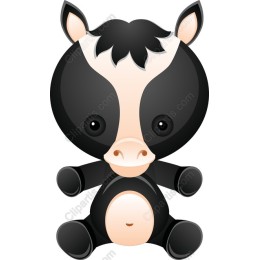 Cute Cartoon Cow