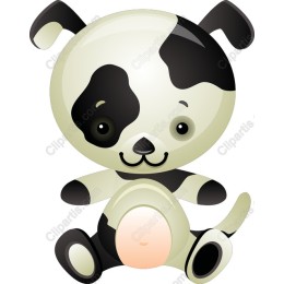 Cute Panda Dog